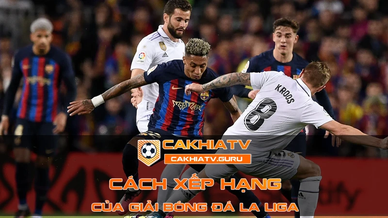 Cách xếp hạng các đội bóng ở giải La Liga khi 2 đội hợp bằng điểm