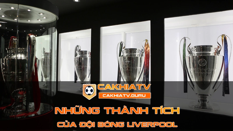 Thành tích tiêu biểu của đội bóng Liverpool